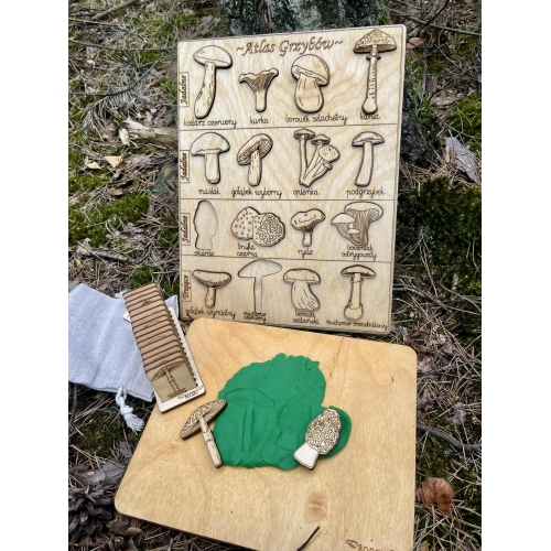 Drewniana układanka 